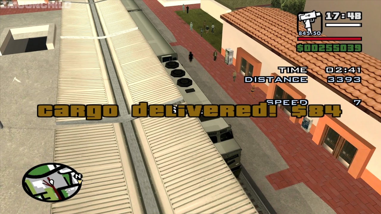 GTA San Andreas - Freight Train missions (levels 1 & 2)