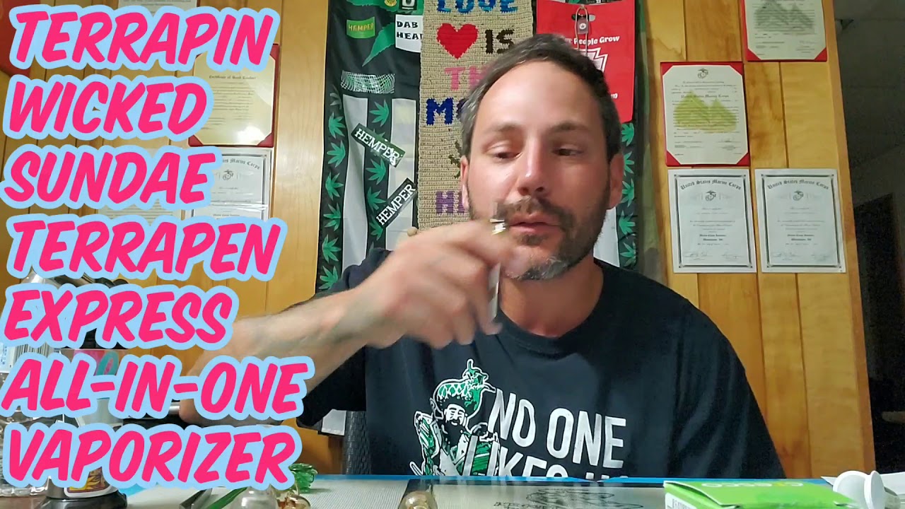 TERRAPIN WICKED SUNDAE 250MG TERRAPEN EXPRESS ALL-IN-ONE VAPORIZER REVIEW