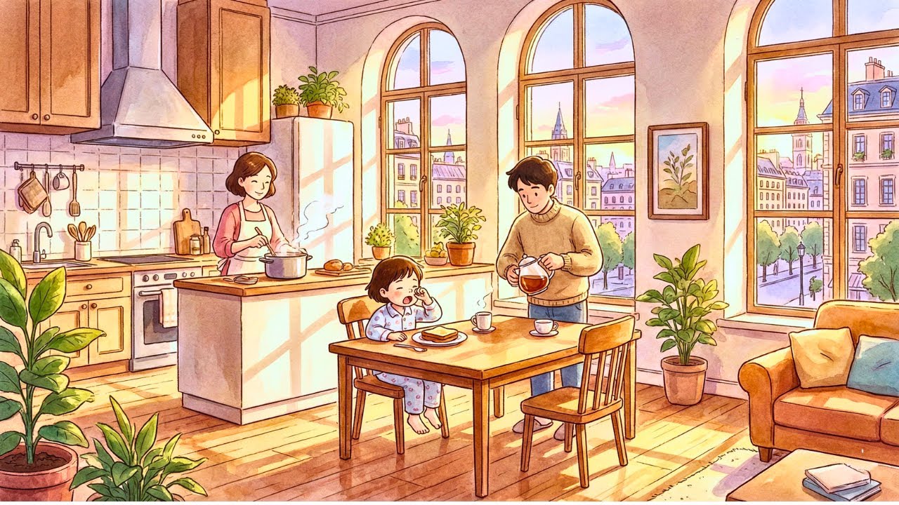 Peaceful city Life Style | Daily Routine in a city | Family morning routine