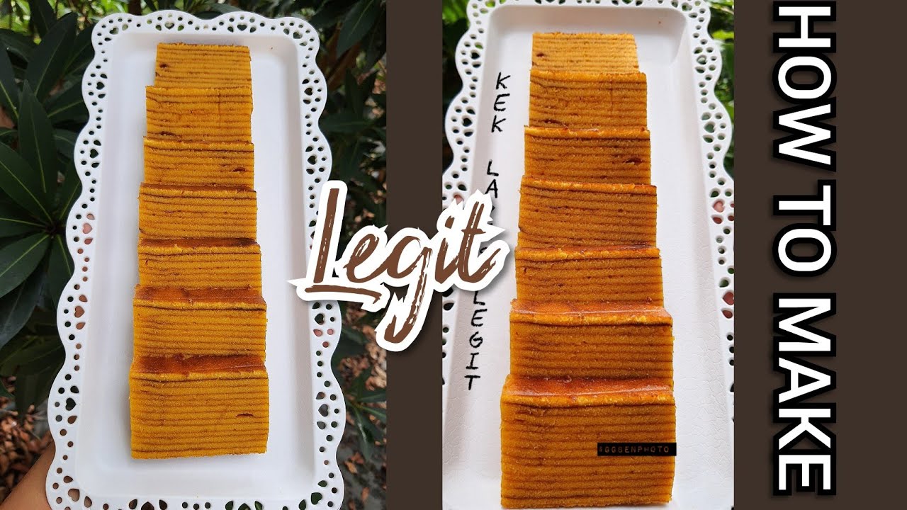 KEK LAPIS LEGIT ( step by step cara membuat kek lapis)