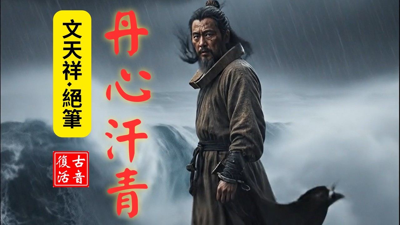 【古音還原】聽哭無數人！AI復活文天祥絕筆《過零丁洋》：人生自古誰無死？900年前的吶喊震撼靈魂 !