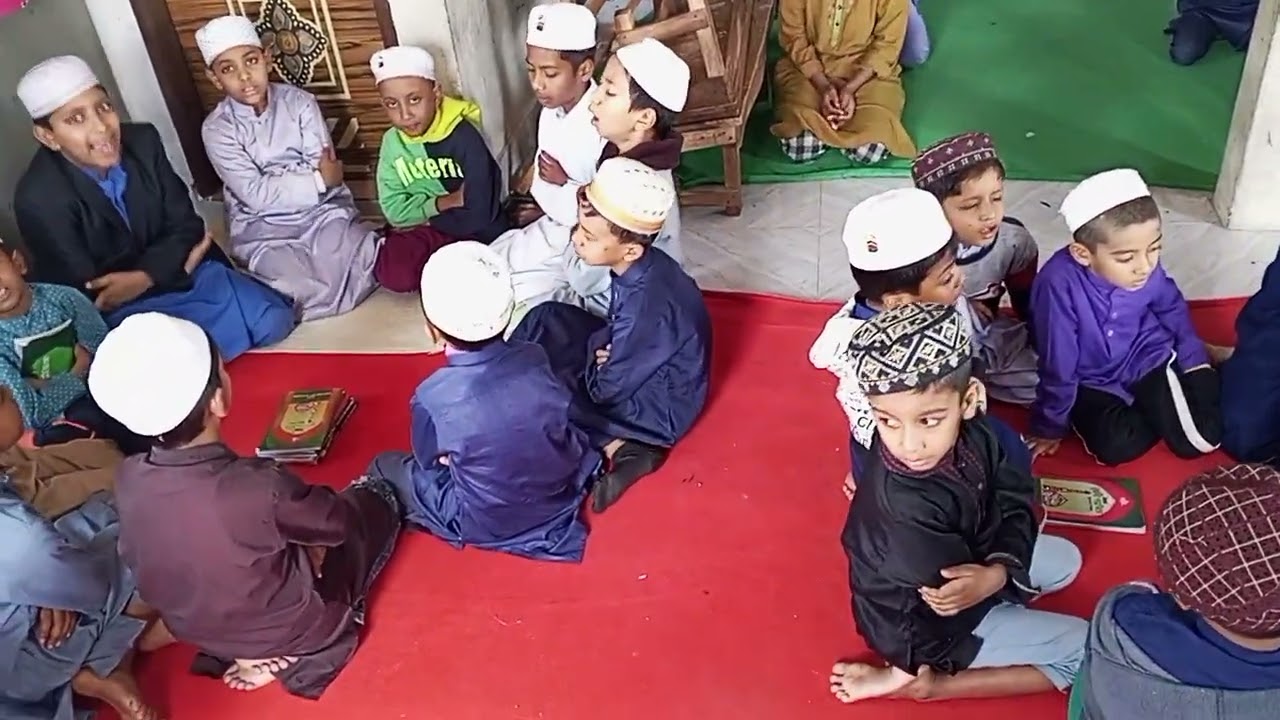 হুজুররা গজল শিখতেছে মাশাআল্লাহ 🥰🤲🥰