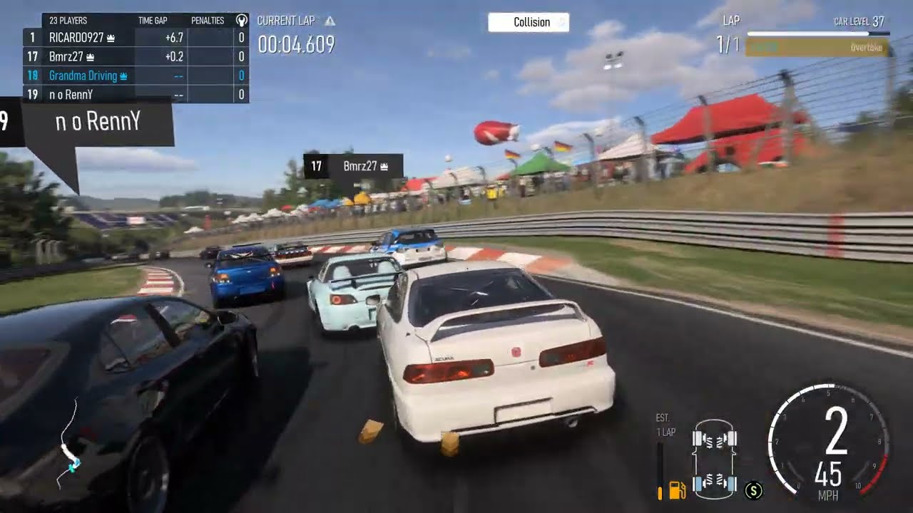 Integra Type R DC2 Showing What 9000rpm VTEC Looks Like (Forza Motorsport)