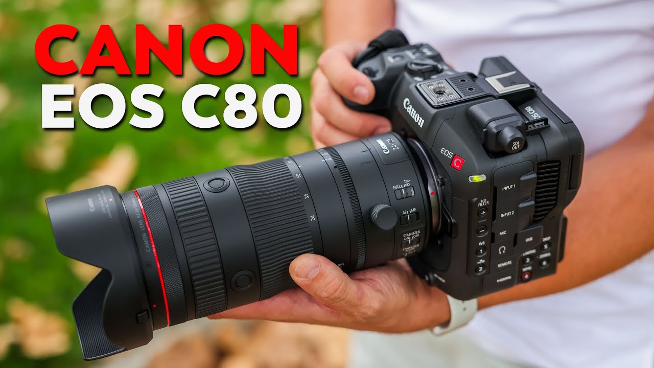 Canon C80 montura RF y sensor full frame 6K 🔥
