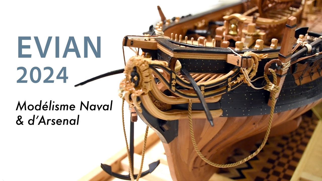 Salon du modélisme naval et d'arsenal 2024 à Évian : immersion dans l'art du modélisme maritime