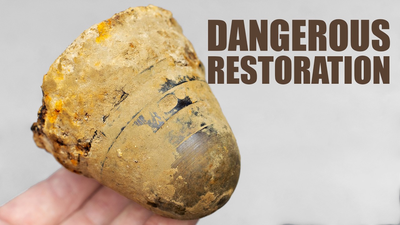 Mysterious Artifact Restoration – From Battlefield to Museum!