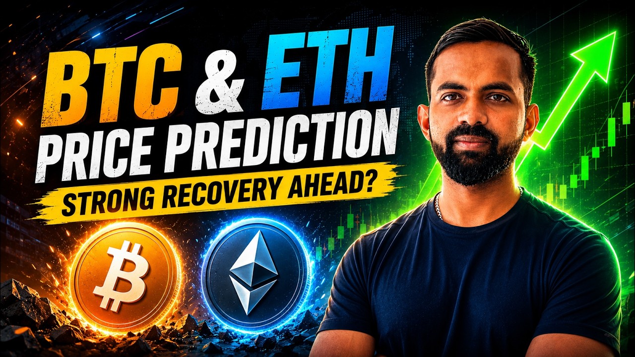 Bitcoin & Ethereum Price Analysis Today | Market Trend & Next Move | BTC & ETH Price Prediction 2026