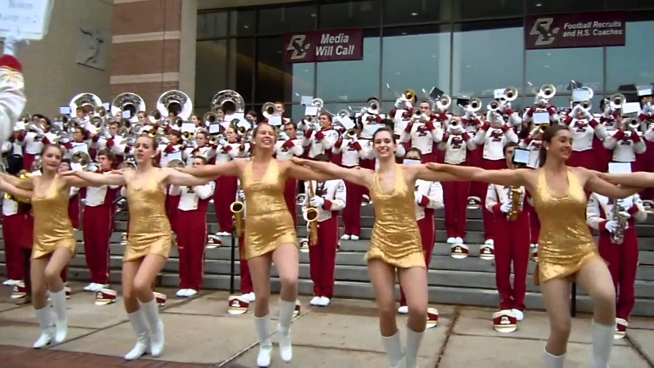 Boston College Screaming Eagles Marching Band Performance