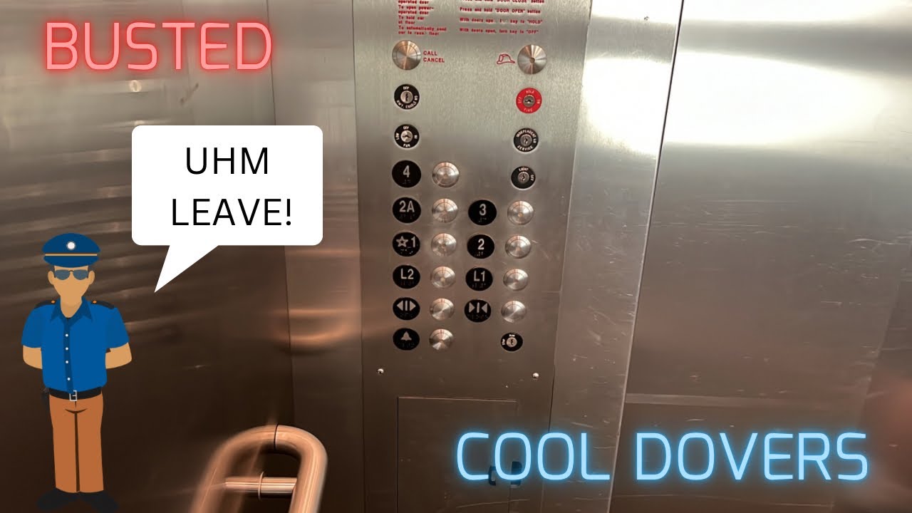 BUSTED AND KICKED OUT | Neat Dover Traction Elevators | Woodlake Office Center | Richfield, MN