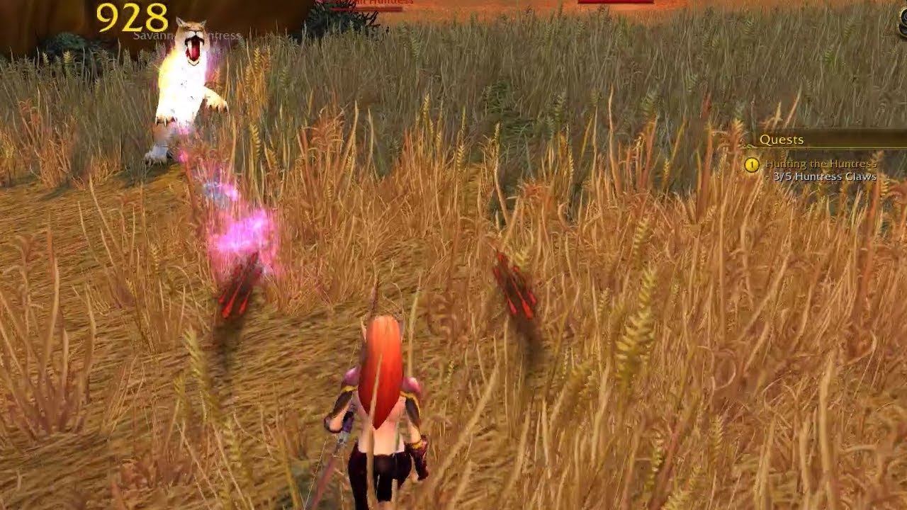 World Of Warcraft Quest Info: Hunting the Huntress