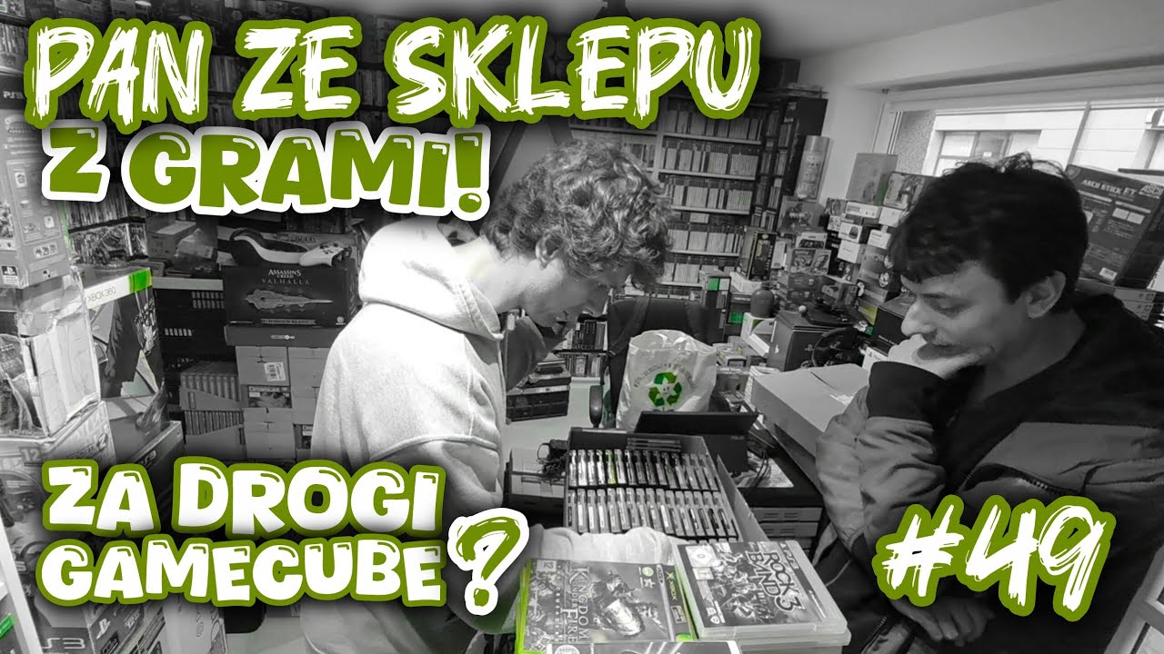 Pan ze Sklepu z Grami [#49]: Czy m&oacute;j zestaw Nintendo Gamecube był za drogi 🤔 120zł za grę to dużo❓️
