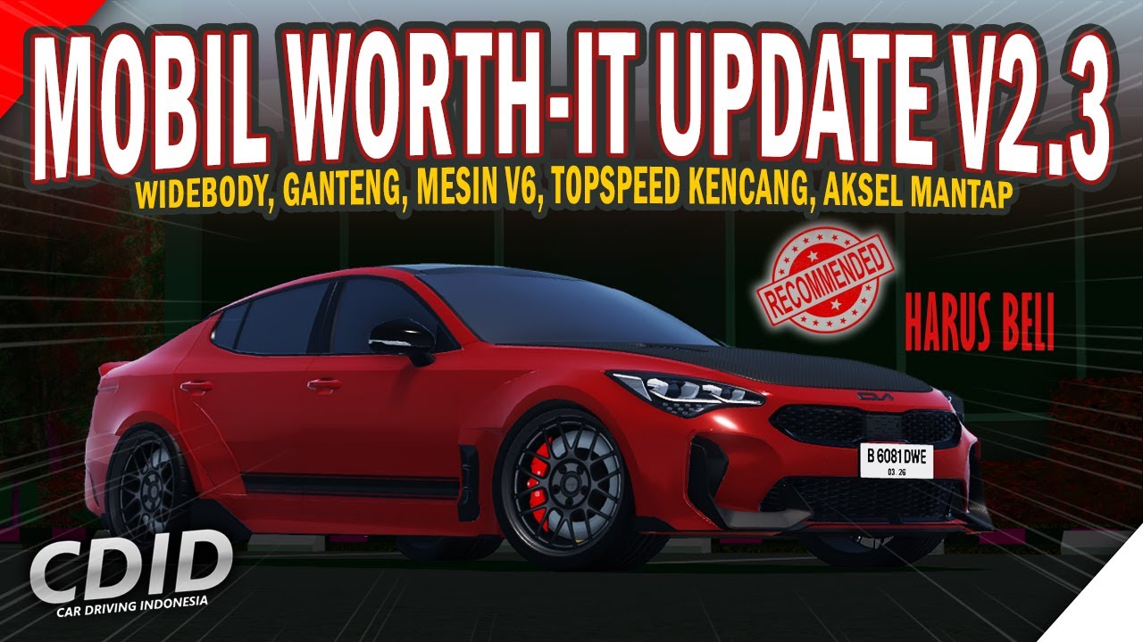 TOP SPEED GHOIB!! Mobil yang Gue Tunggu-Tunggu Akhirnya Rilis di CDID!! 🚀 | CDID UPDATE ROBLOX V2.3