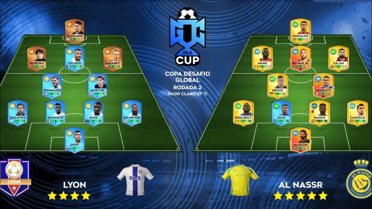 LYON MOSTRA QUEM MANDA!! LYON VS AL NASSR DE CRISTIANO RONALDO