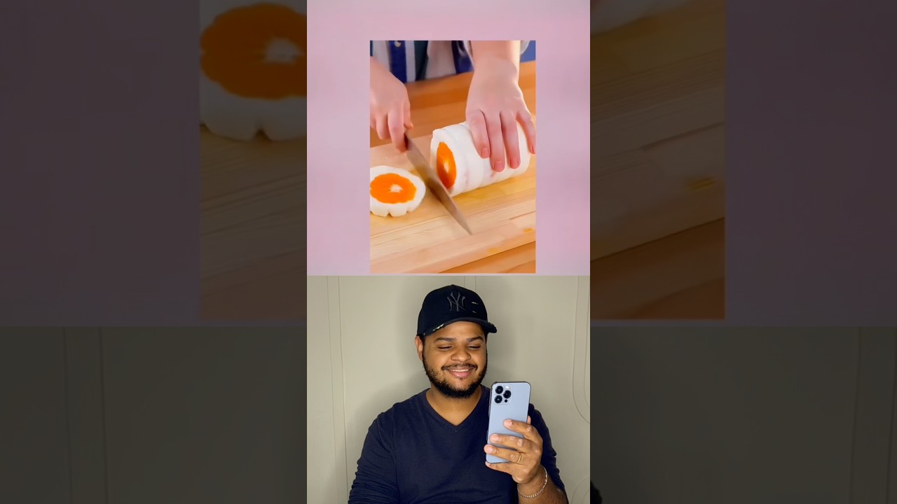 OMG let's check it out! 🍊The result at the END 😱 #food #diy #asmr #change