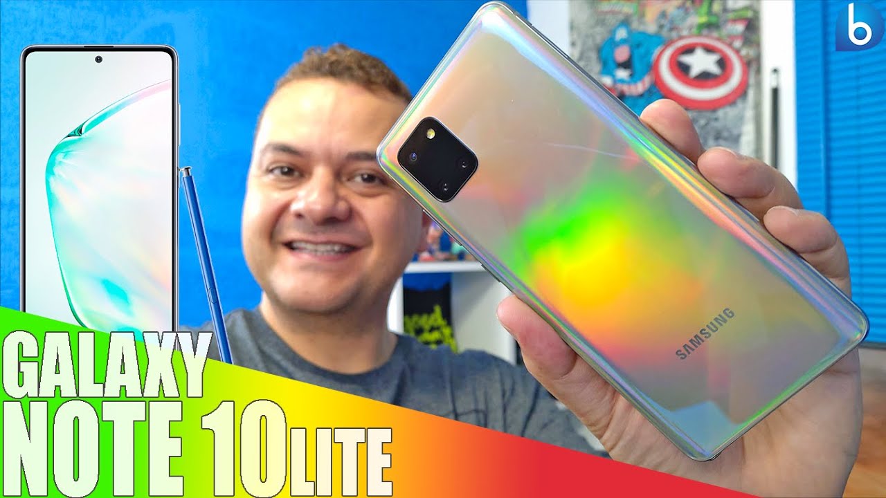 GALAXY NOTE 10 LITE | Pra quem QUER um GALAXY NOTE BARATO... ANÁLISE / REVIEW