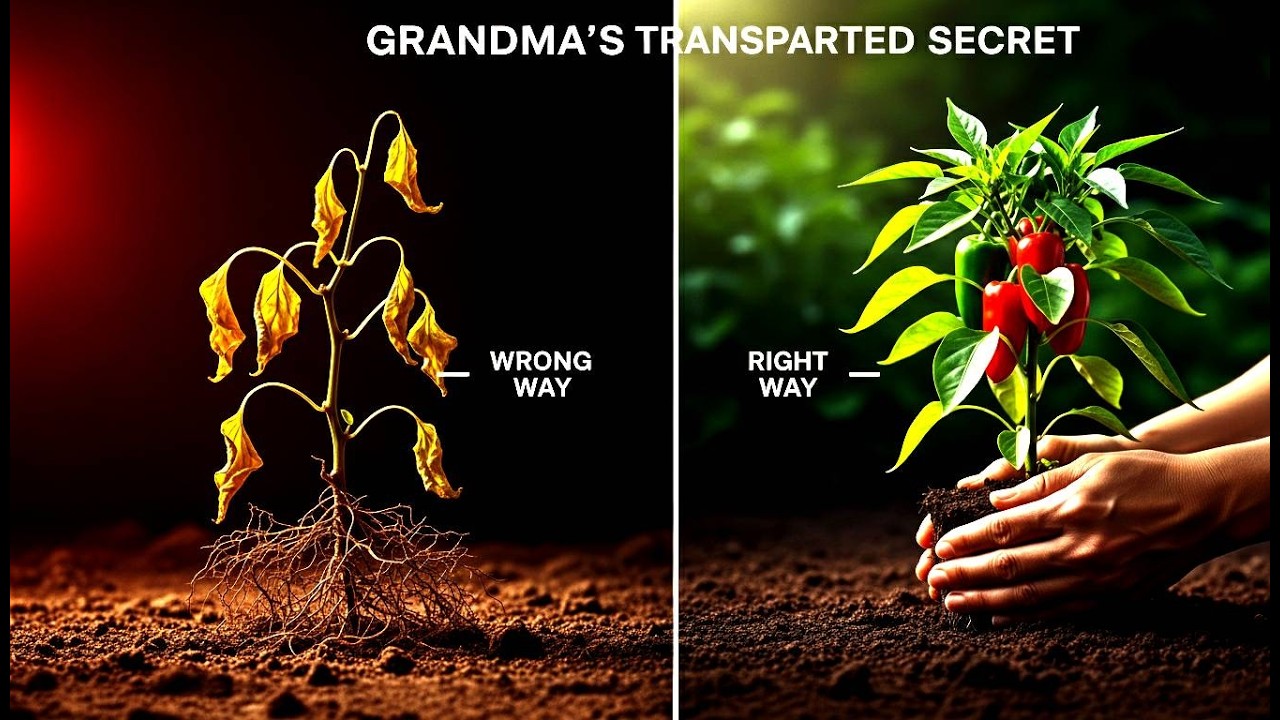 Grandma Never Transplanted This Way — Her Plants Always Survived