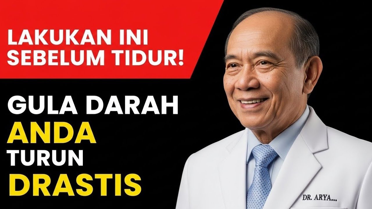 LAKUKAN INI SEBELUM TIDUR‼️5 Kebiasaan Malam Yang Cepat Turunkan Gula Darah & Bantu Melawan Diabetes