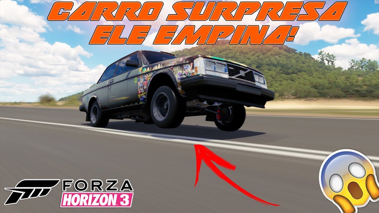 O PIOR (MELHOR) CARRO SURPRESA - FORZA HORIZON 3 ONLINE GAMEPLAY
