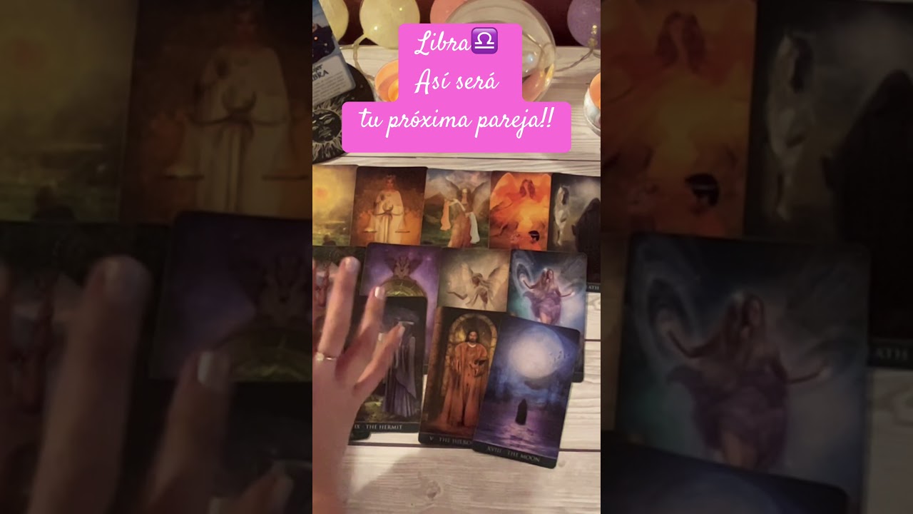 Libra♎️ As&iacute; ser&aacute; tu pr&oacute;xima pareja! #tarot #latejedoradeldestino #libra #predicci&oacute;n #amor