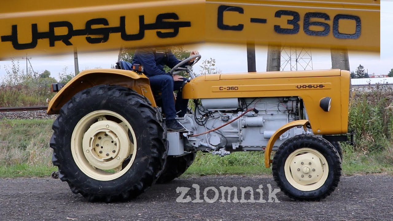 Złomnik: miastowy jeździ Ursusem C-360