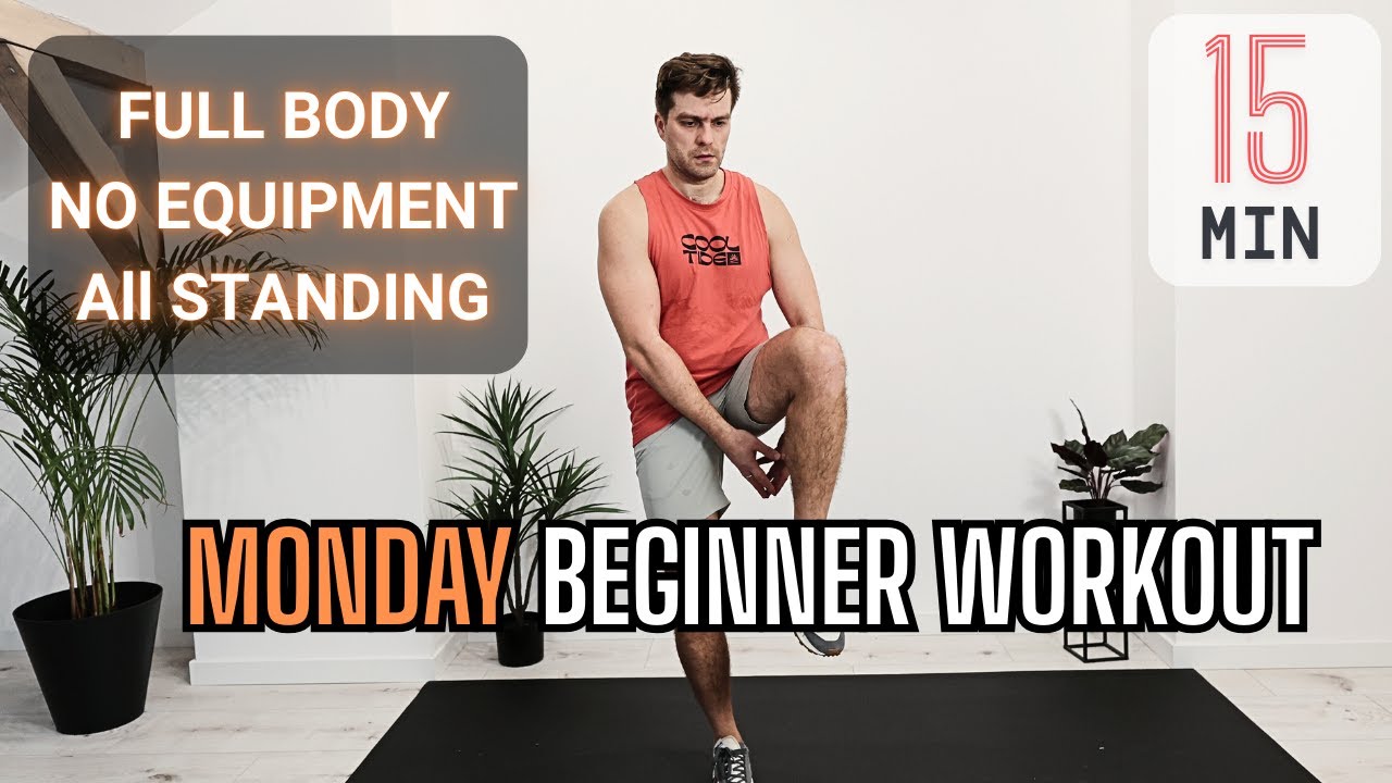 Понедельник: 15 минут HIIT стоя без инвентаря – Тренировка для мужчин