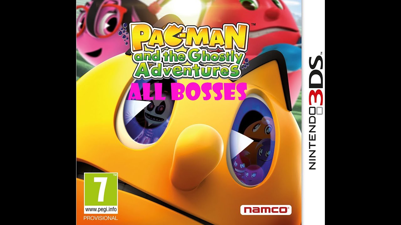 Pac-Man And The Ghostly Adventures (3DS) All Bosses