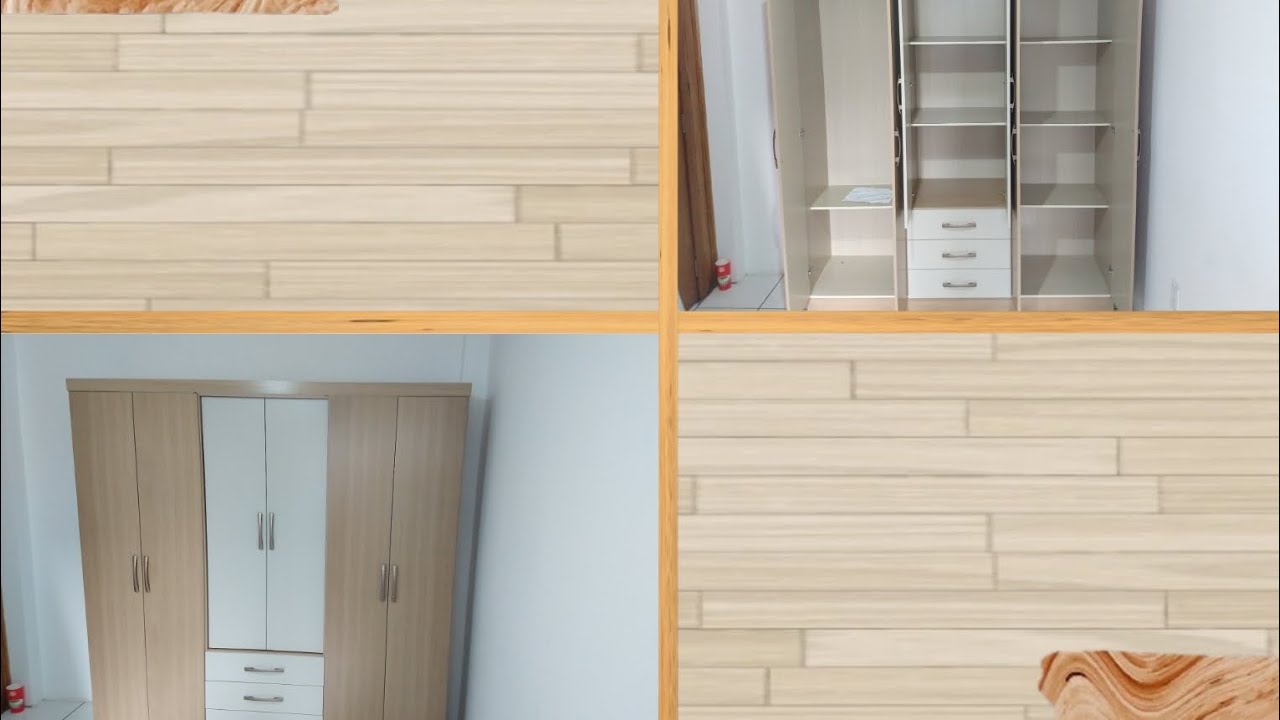 Montagem roupeiro Castro 6 portas e 3 gavetas