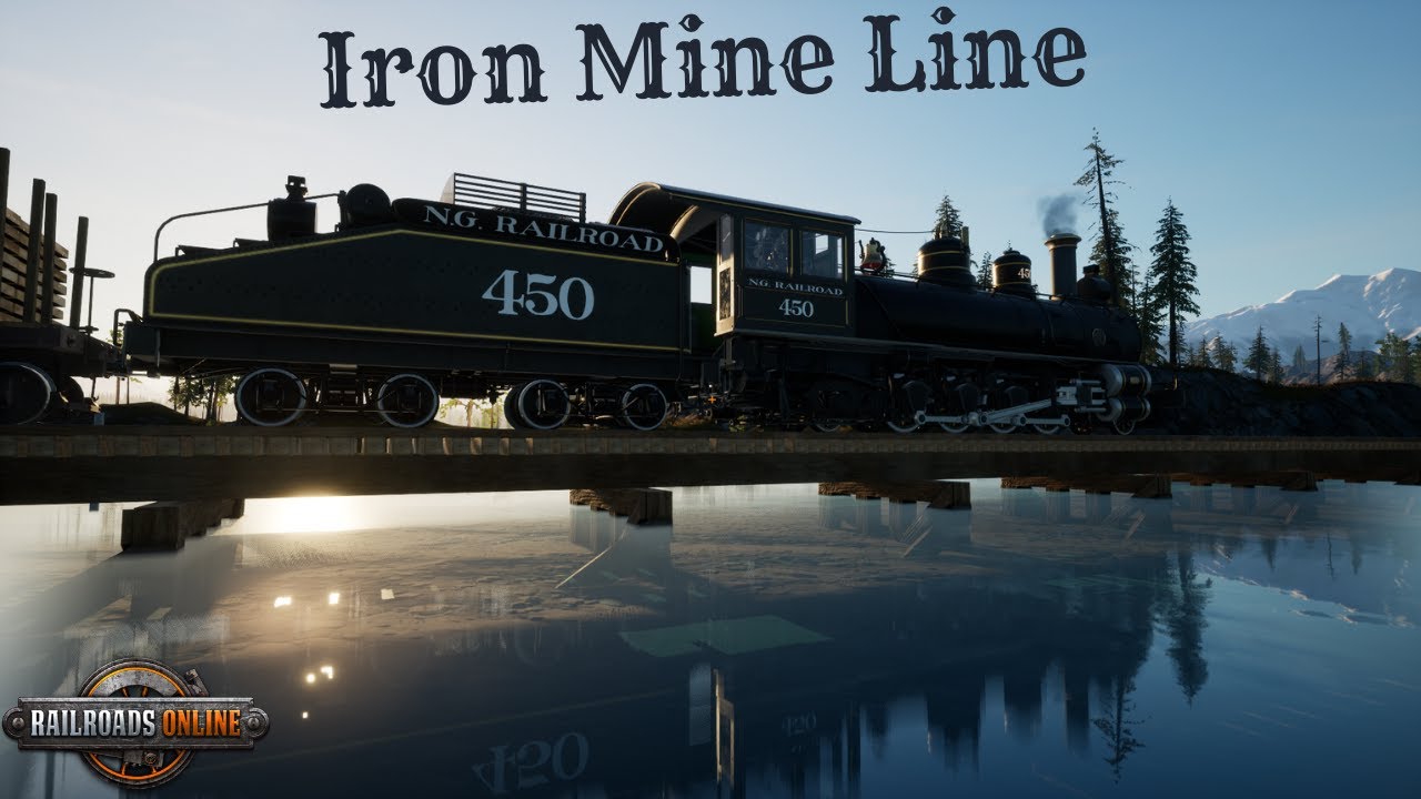First Run Up To The Iron Mine In RailRoads Online!