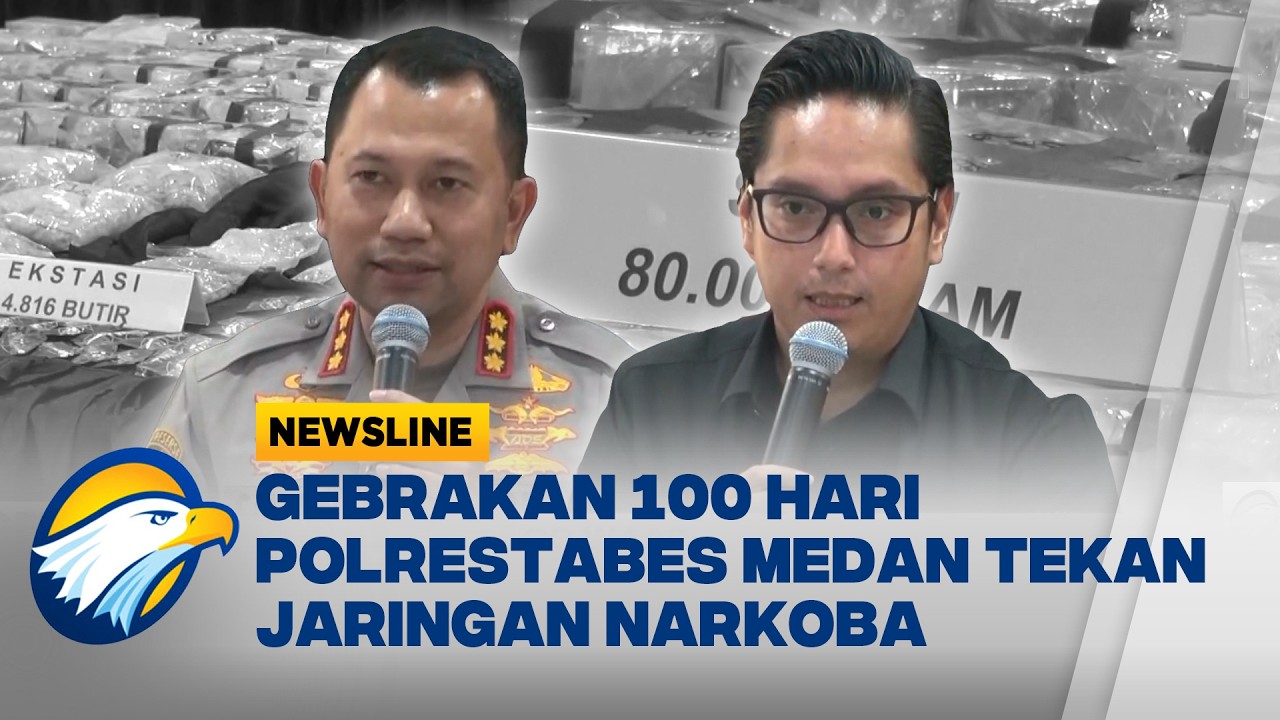 Rtusan Kasus Terungkap dalam 100 Hari, Medan Darurat Narkoba? - [Newsline Berkas]
