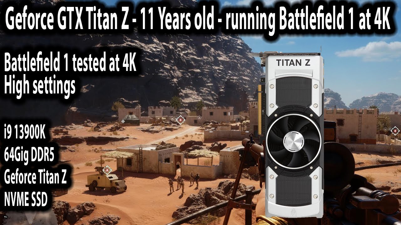 Battlefield 1 Supports SLI - And looks amazing on the GTX Titan Z