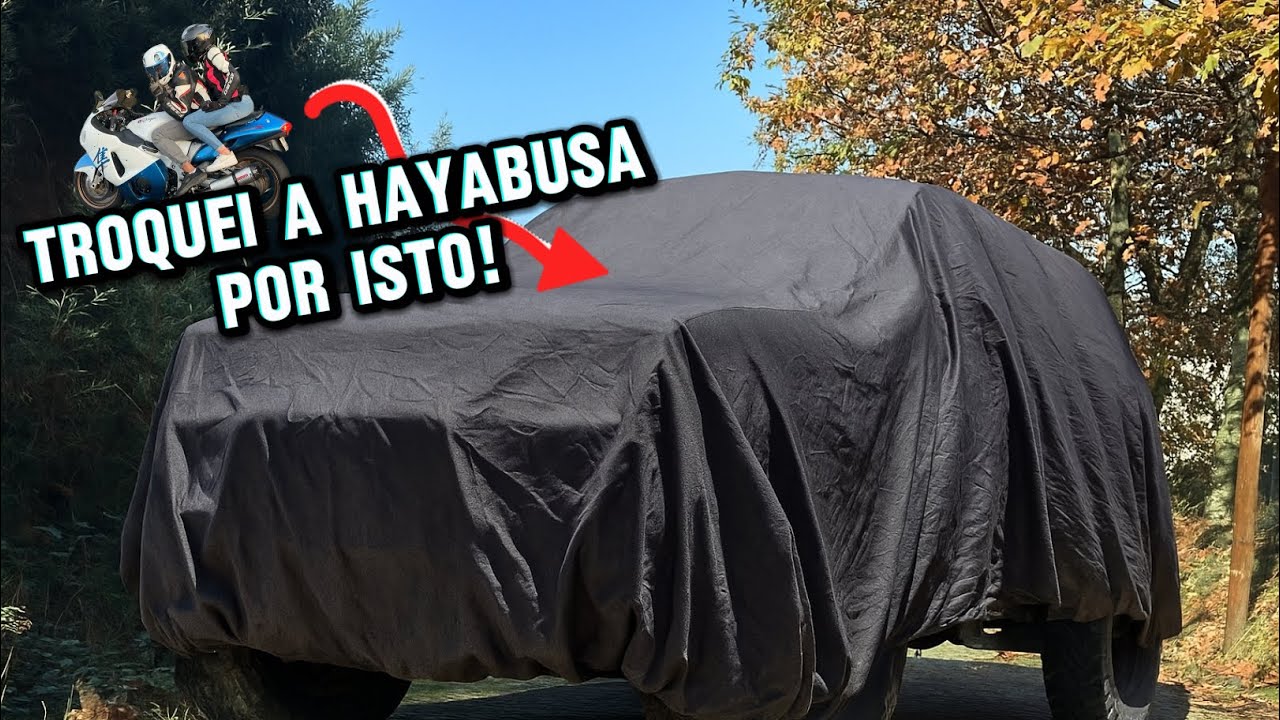 Troquei a Hayabusa por isto 🤯👀