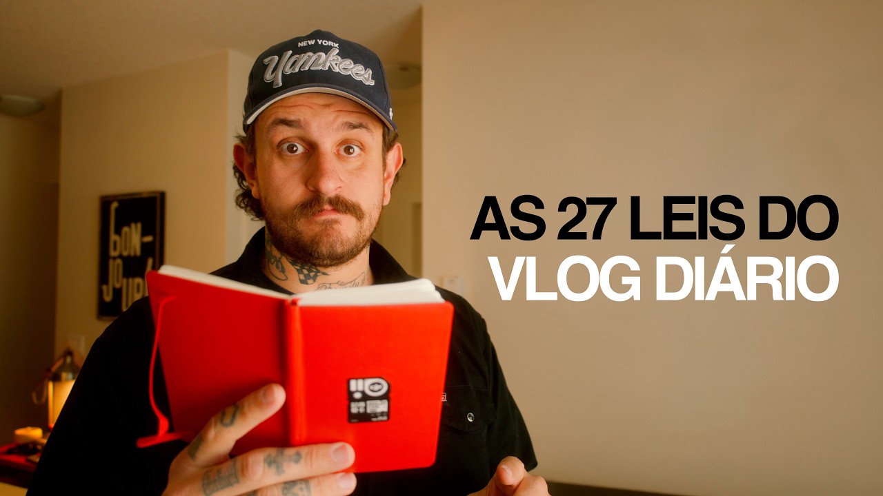 LEI 22 | NÃO ESPERE POR INSPIRAÇÃO pra gravar Vlog