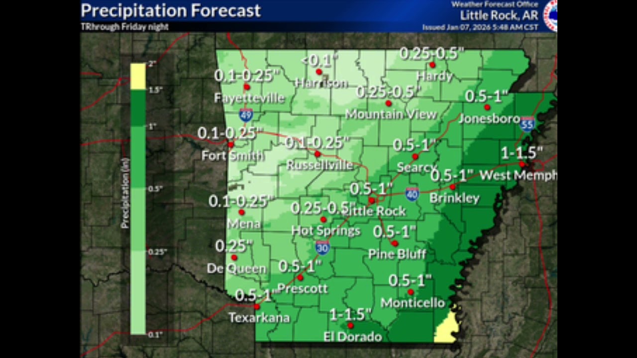 More info about the Servere weather on thursday/friday.