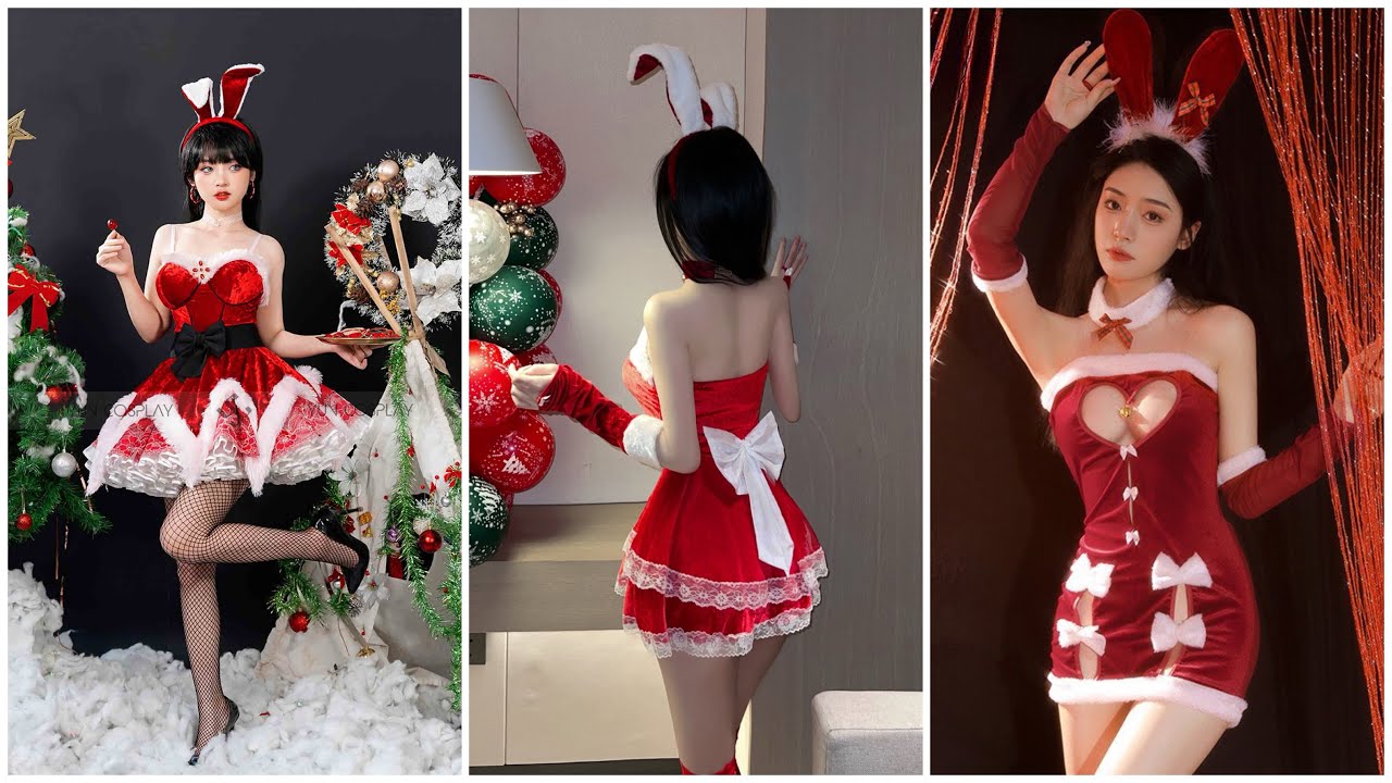 Bộ đồ ngủ và váy noel của 12 tháng sinhh | Minzii TV.