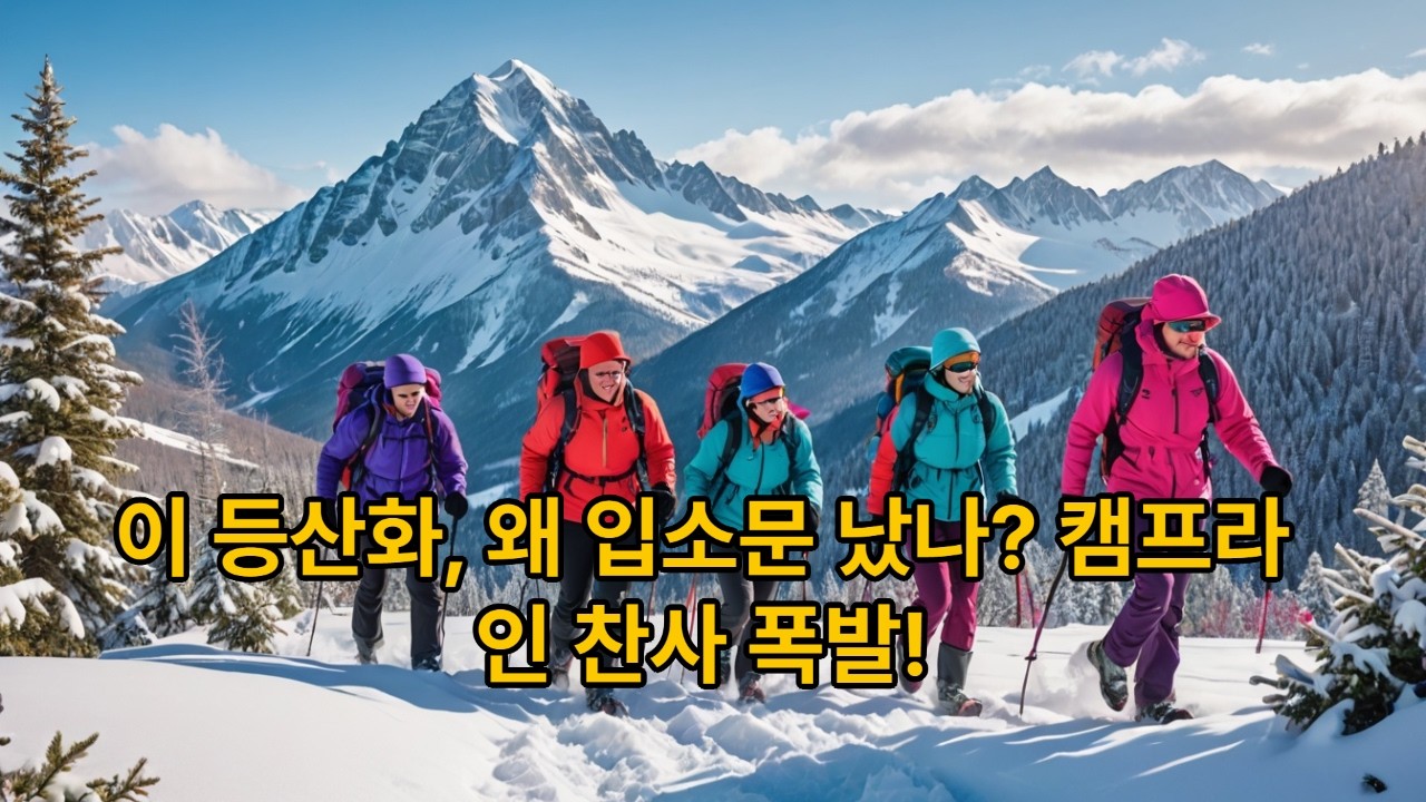 캠프라인겨울 산행