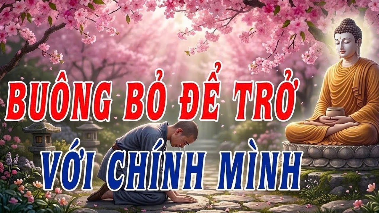 Buồn cho nhẹ lòng để trở về với chính mình với tâm thanh tịnh với lòng An Nhiên