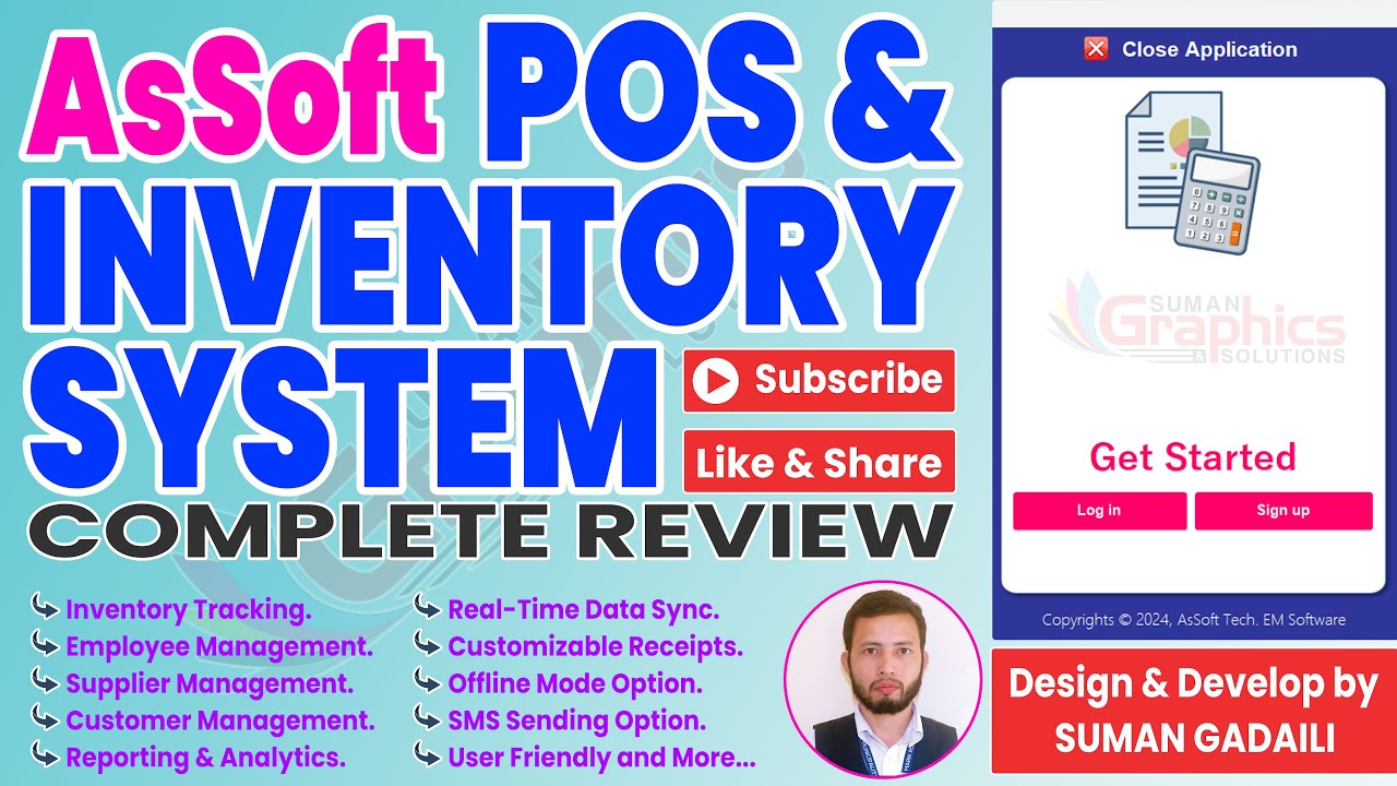 POS & Inventory System in Nepal Full | AsSoft POS V01