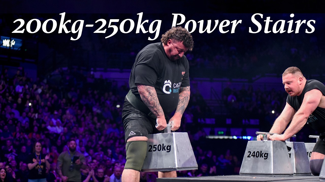 Full Event Highlights | Castle Water Power Stairs | Britain's Strongest Man 2026