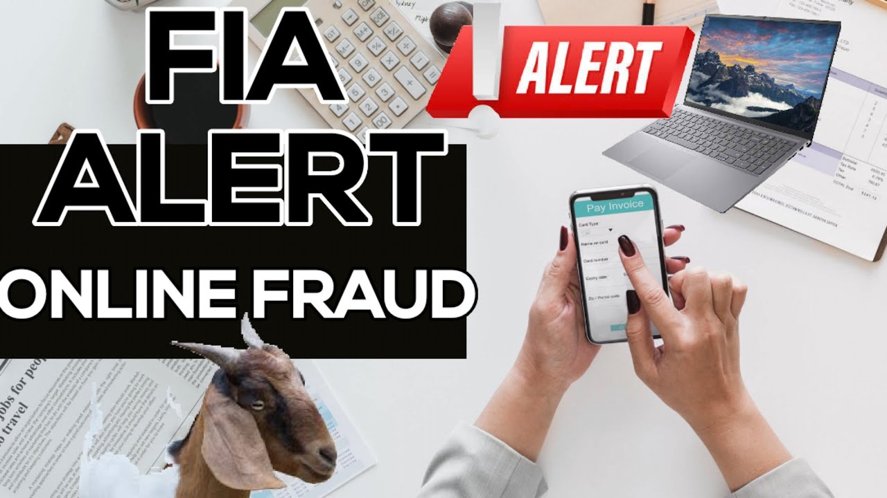 Online Fraud, Alert from Cyber Crime FIA