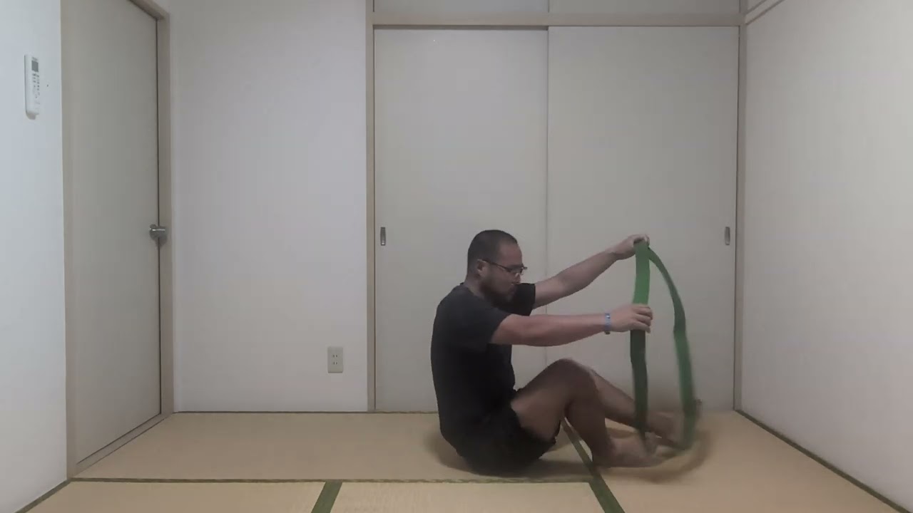 ハムのアクティブストレッチ
