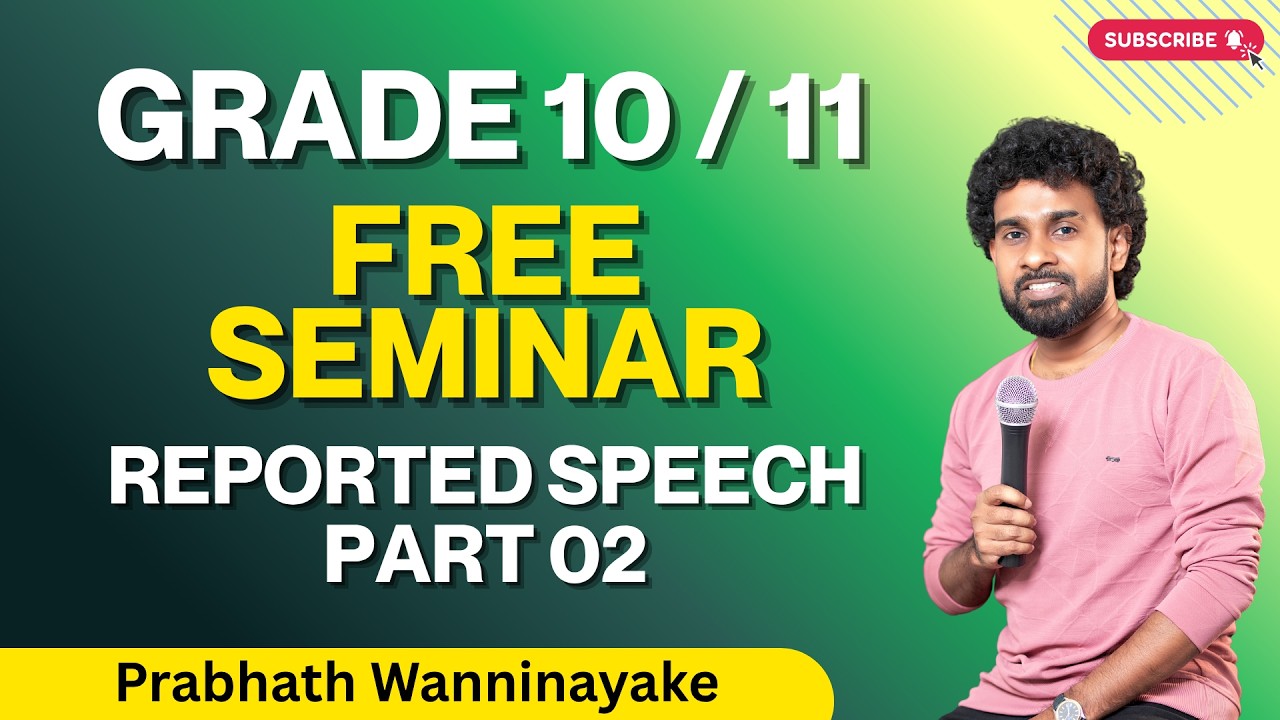 Grade 10/11 Seminar