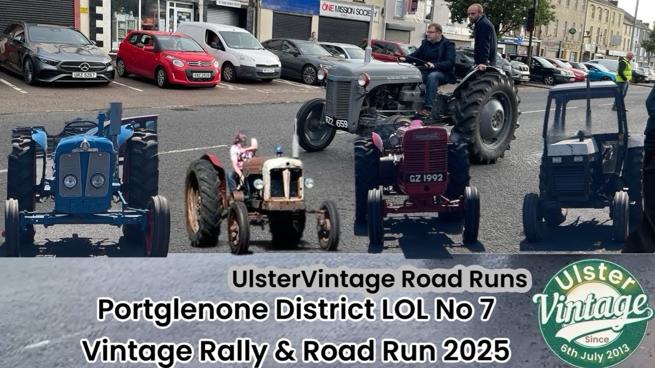 Portglenone District LOL No 7 Vintage Rally & Road Run 2025