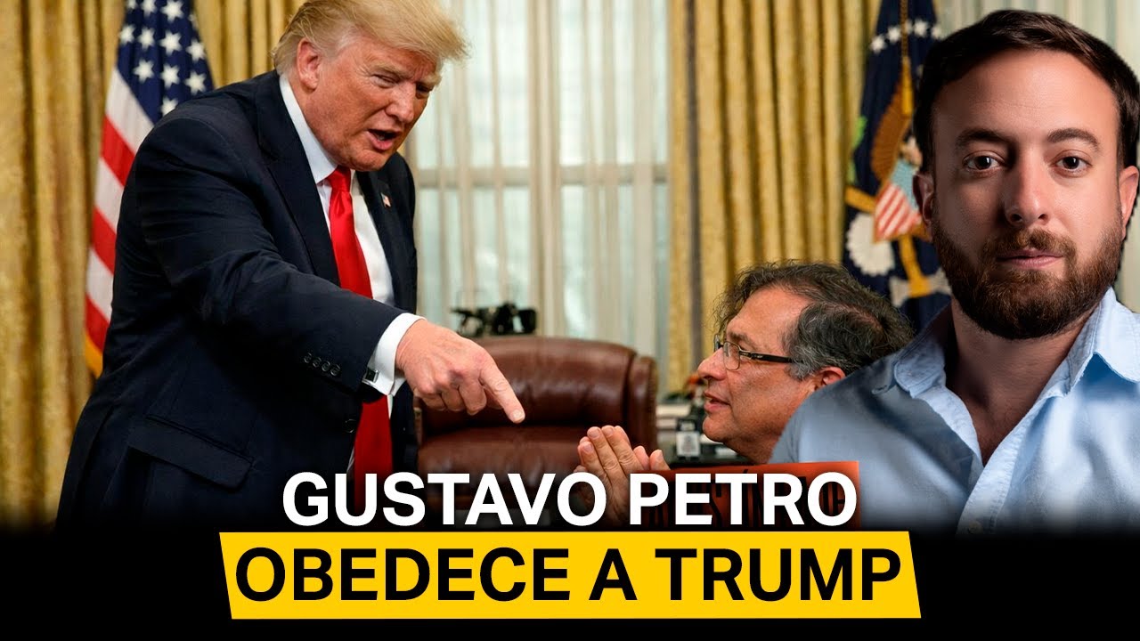 😂 GUSTAVO PETRO Es HUMILLAD0 por DONALD TRUMP en la CASA BLANCA | Agustín Laje