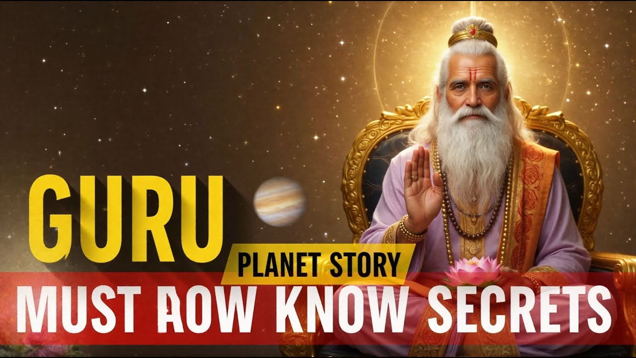 Guru Grah Ki Divya Kahani | Jupiter Planet Story in Hindi | Brihaspati Dev Rahasya| auradeck.in