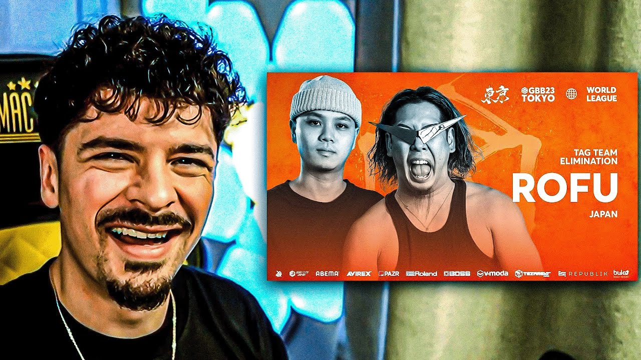 COLAPS REACTS | Rofu 🇯🇵 I GBB23: WORLD LEAGUE I Tag Team Elimination