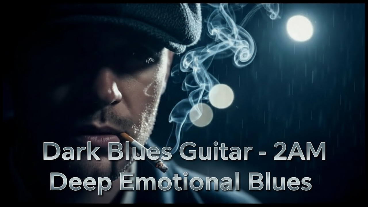 Dark Blues Guitar – 2AM Deep Emotional Blues