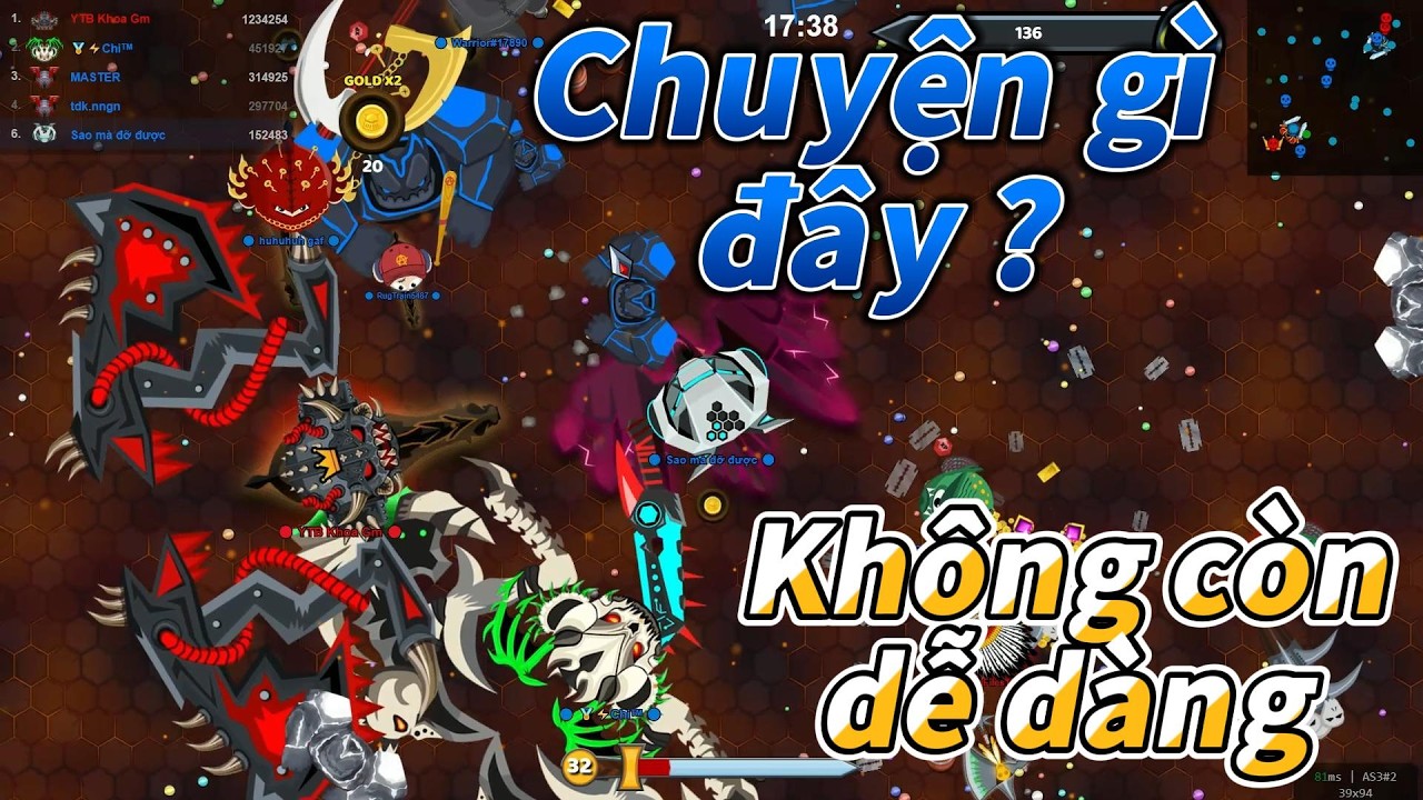 [Evowars.io #483] Đầy căng thẳng và khó đoán, thế trận liên tục đảo chiều #evowars2024 #saomadoduoc