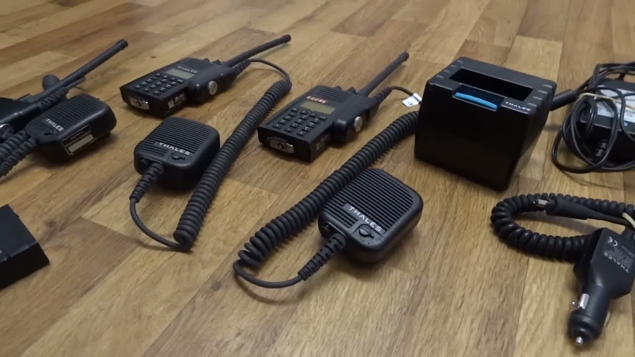 Racal PRC handset radios PRC-6894  ex US Army radios