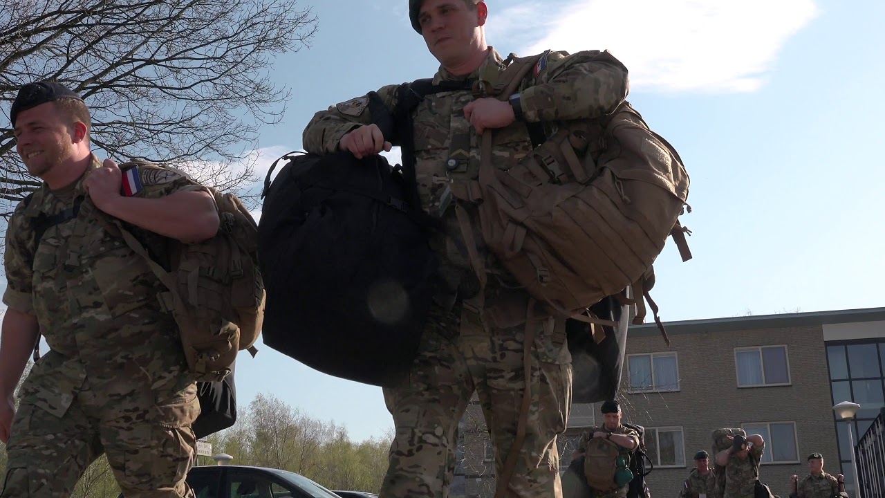 Vertrek militairen naar Afhanistan