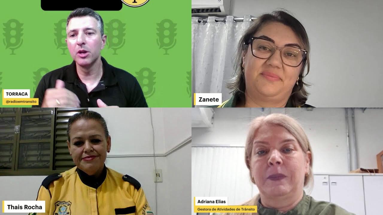 AGENTES DE TRÂNSITO EM AÇÃO